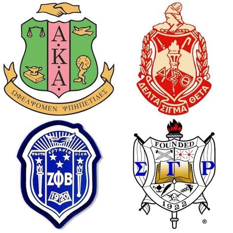 names of sororities and fraternities